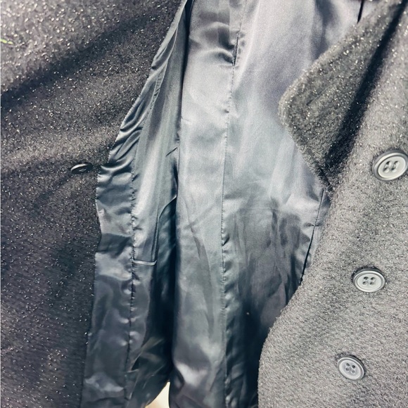 BB DAKOTA Black Sparkle Princess Fit & Flare Black Peacoat - Picture 8 of 10